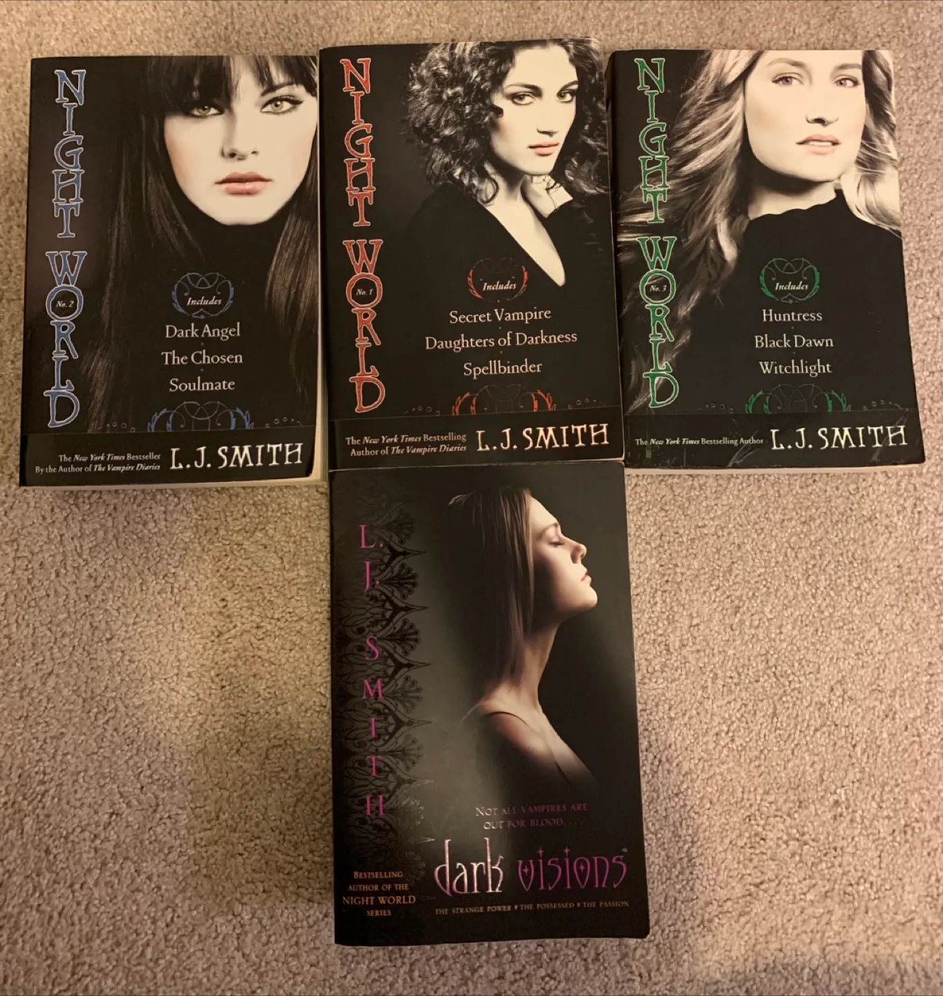 L.J. Smith Book Set – 4 Books