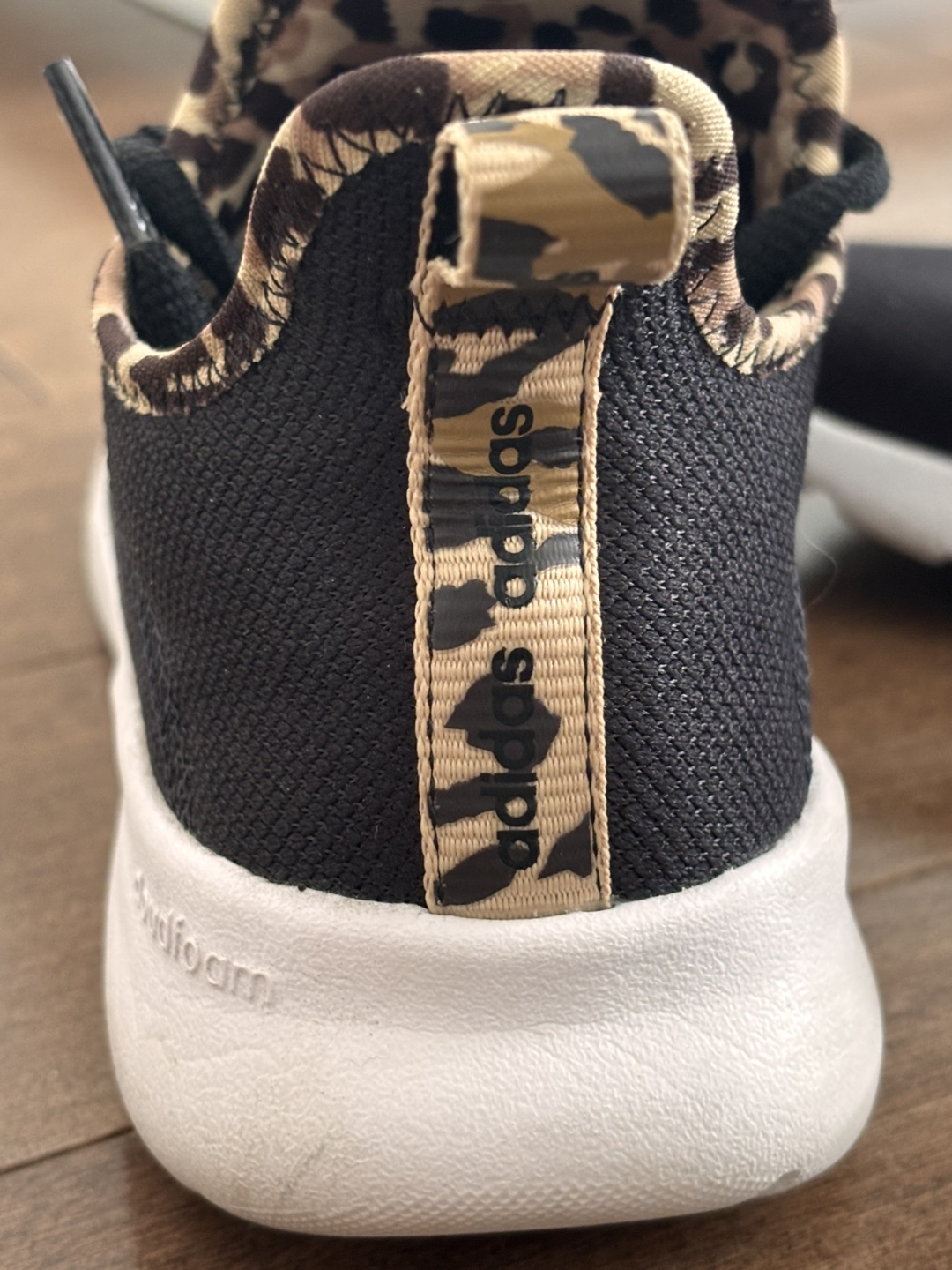 Adidas Cloudfoam Sneakers - Black & Leopard - photo 5