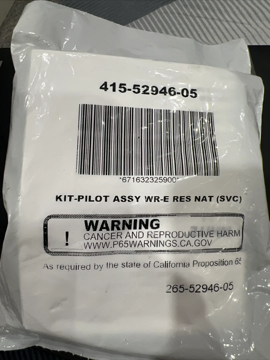 Pilot Assembly Kit for hot water tank image indicator(2)