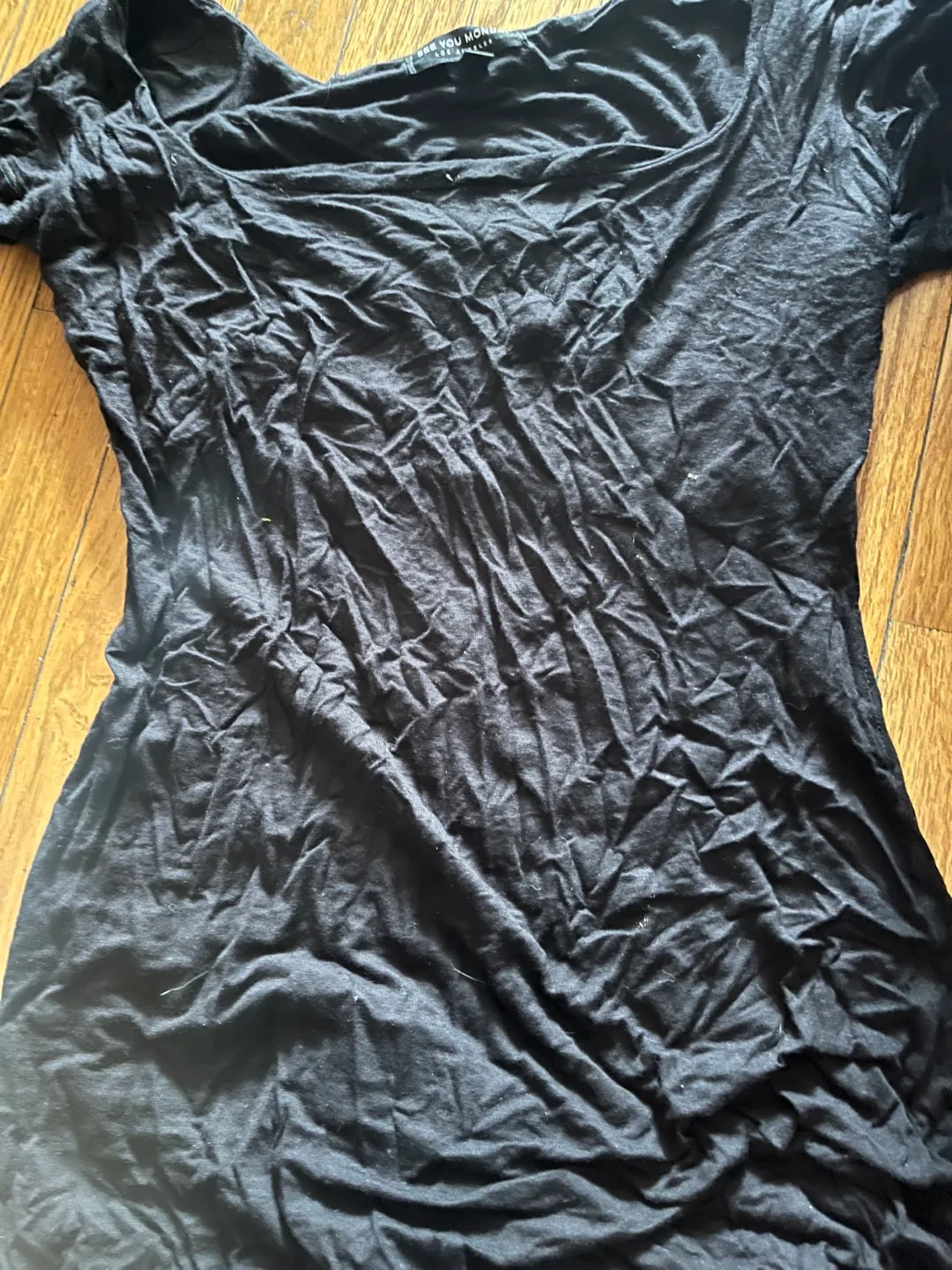 See You Monday Black Long Dress - Size M thumbnail