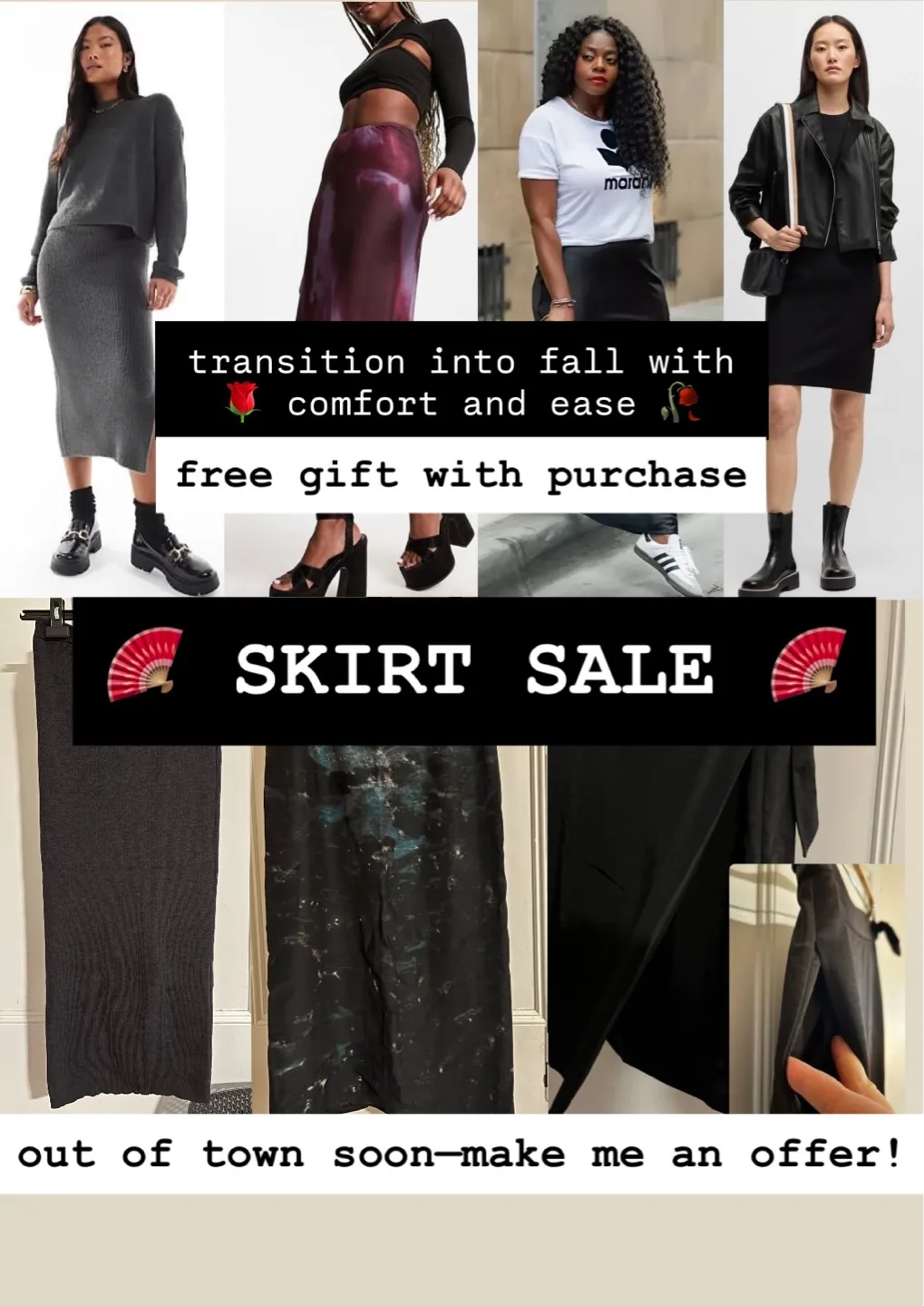 Mini Midi Maxi Skirts S-L thumbnail