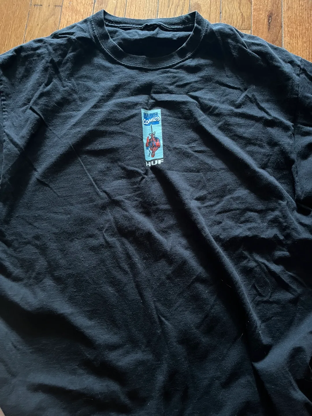 Marvel Comics x Huf Spider-Man Black Tee thumbnail