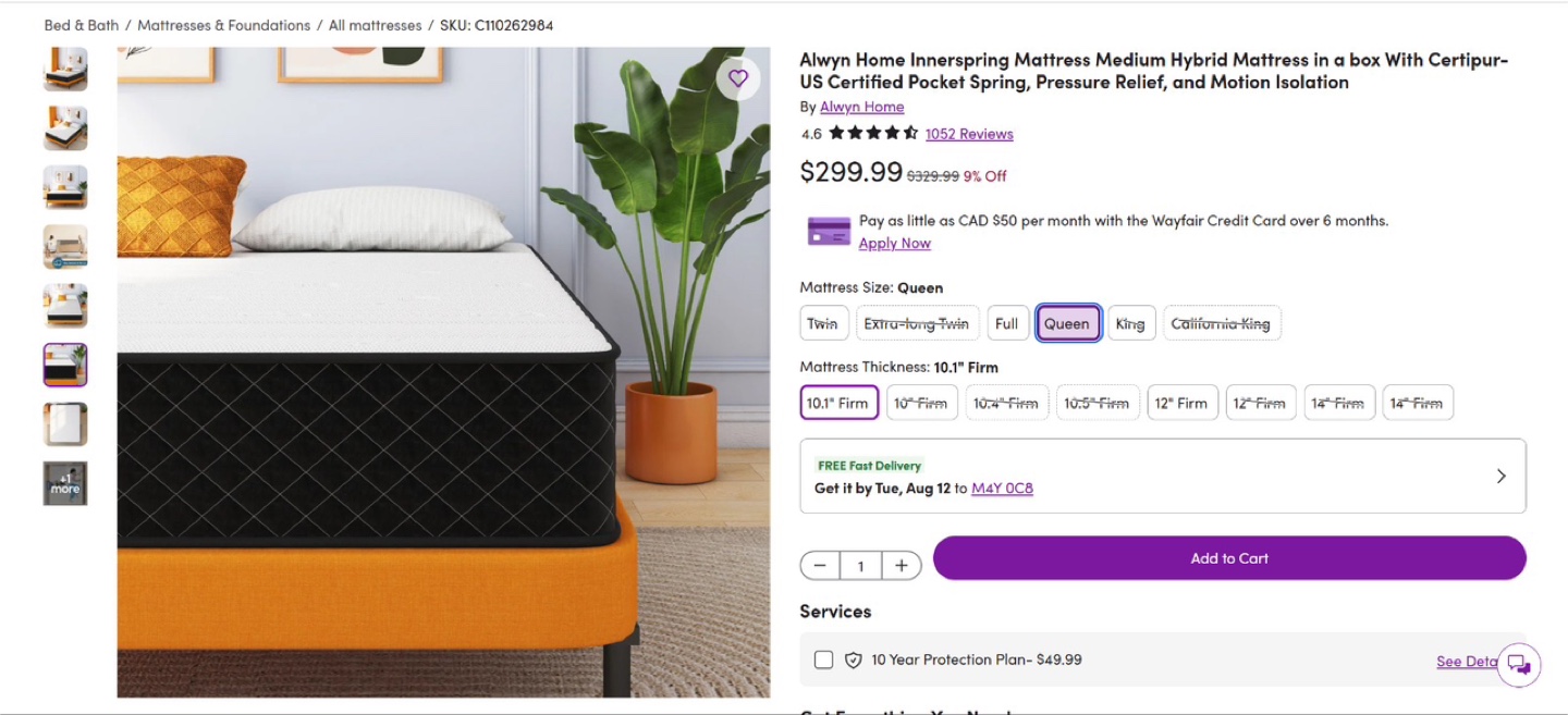 Alwyn Home Queen Innerspring Hybrid Mattress - photo 5