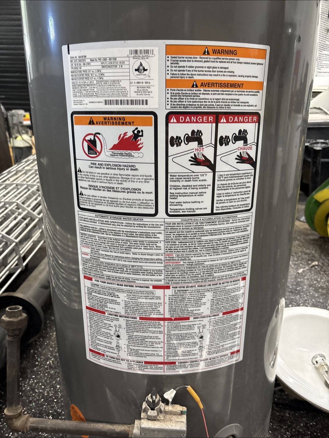 Rheem Classic Plus Series Water Heater - photo 2
