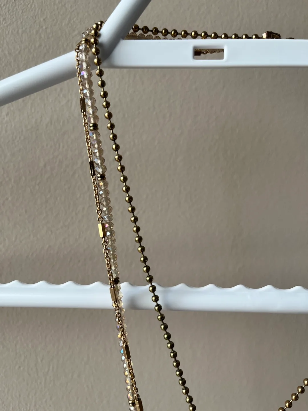 Layered Gold and Pink Tone Necklace image indicator(3)