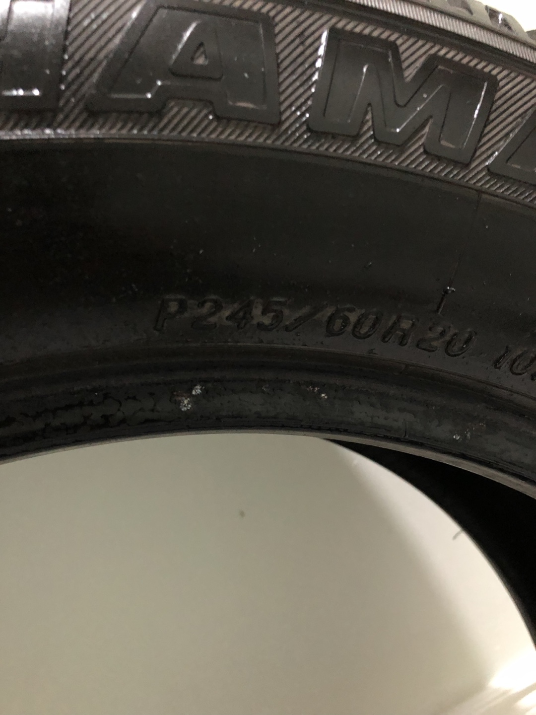 Yokohama P245/60R20 Tire - photo 2