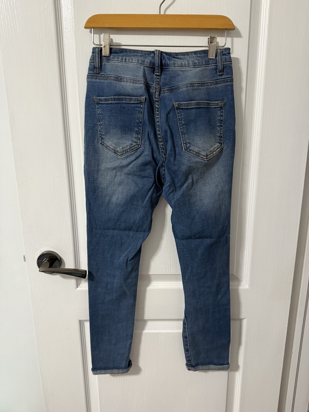 Distressed Denim Jeans - photo 2