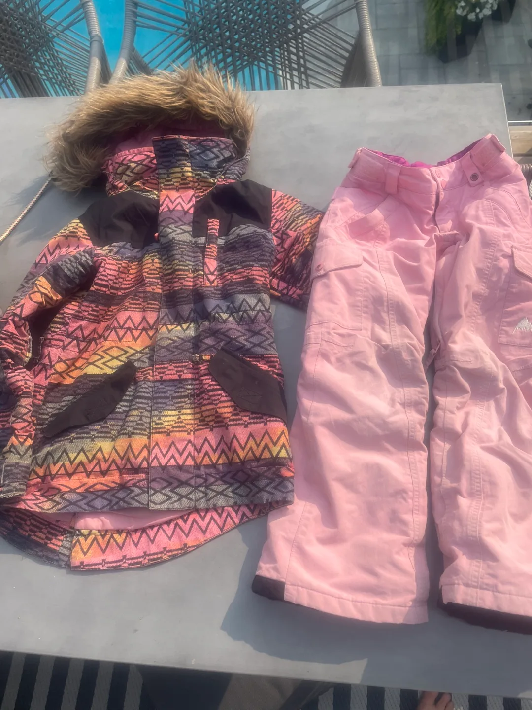 Burton Snowsuit Set - Size XS (5/6) thumbnail