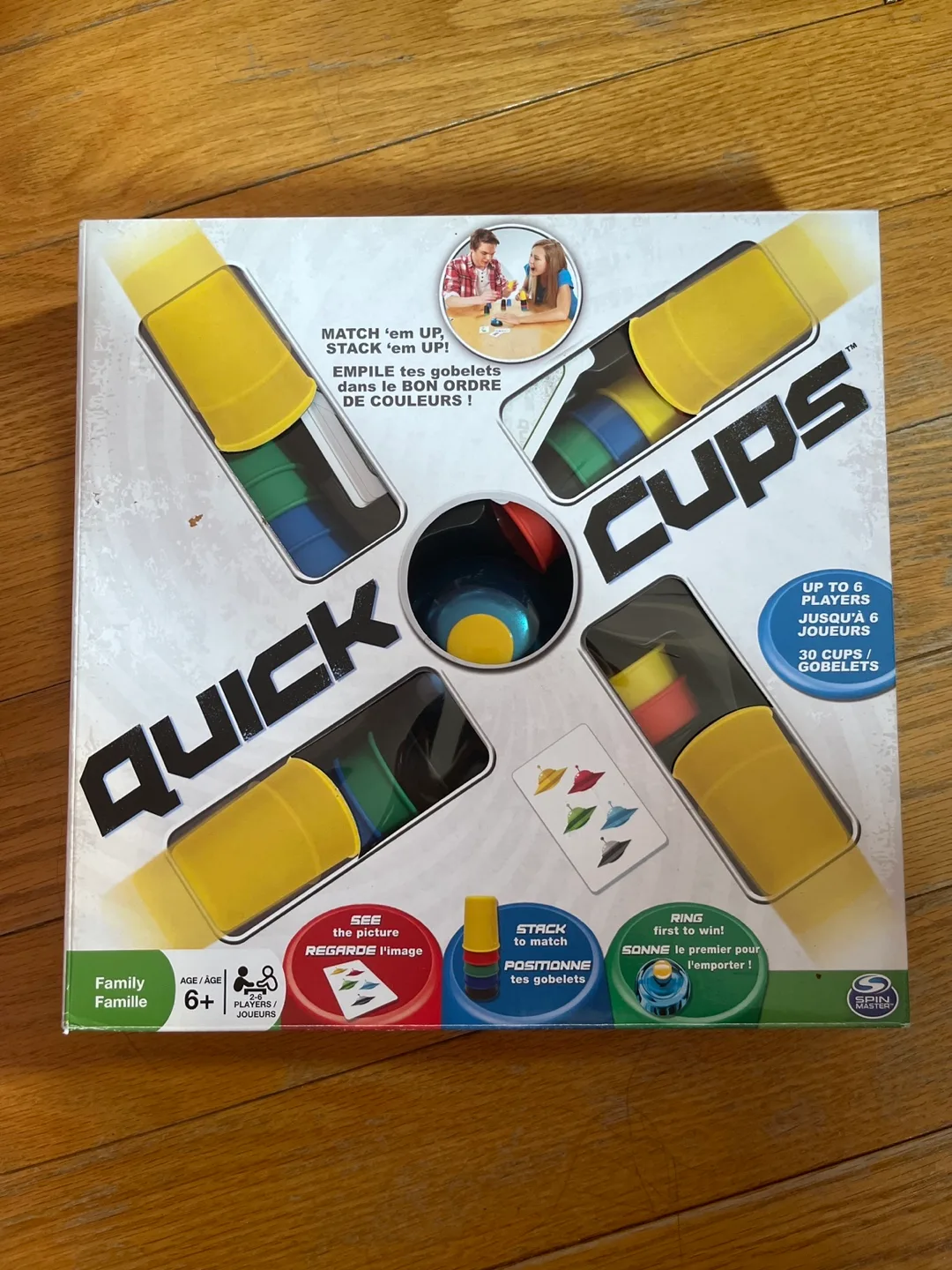 Quick Cups Family Game by Spin Master thumbnail