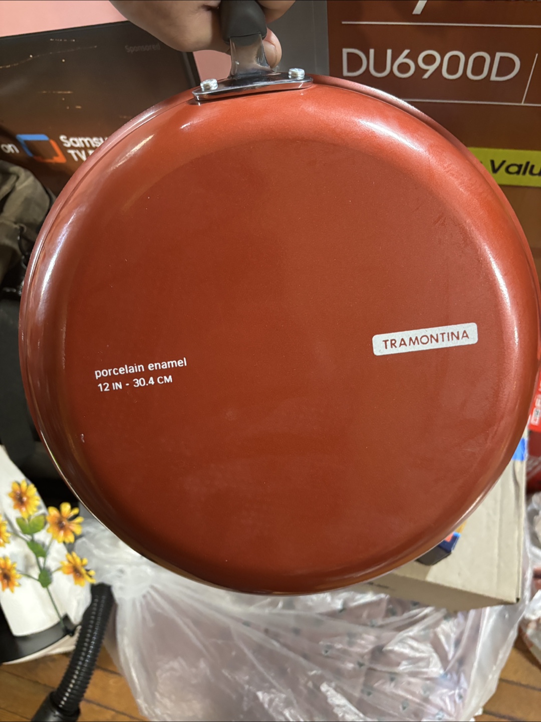 Tramontina Porcelain Enamel Fry Pan 12 inch - photo 2