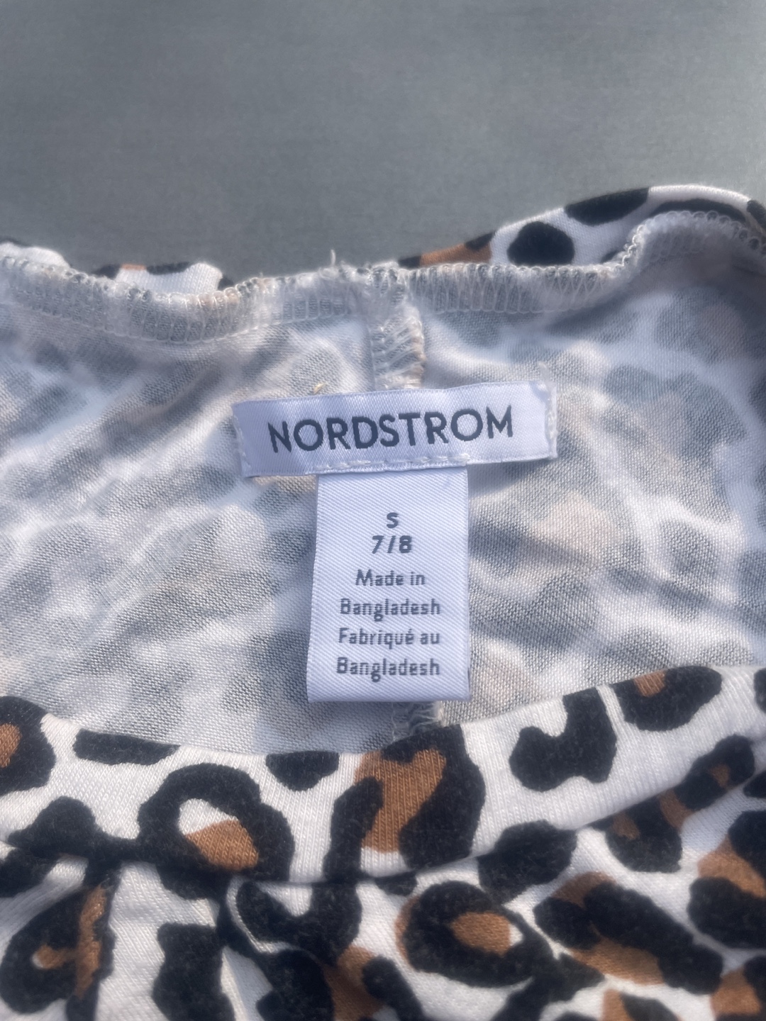 Nordstrom Leopard Print Dress - Size 7/8 - photo 2