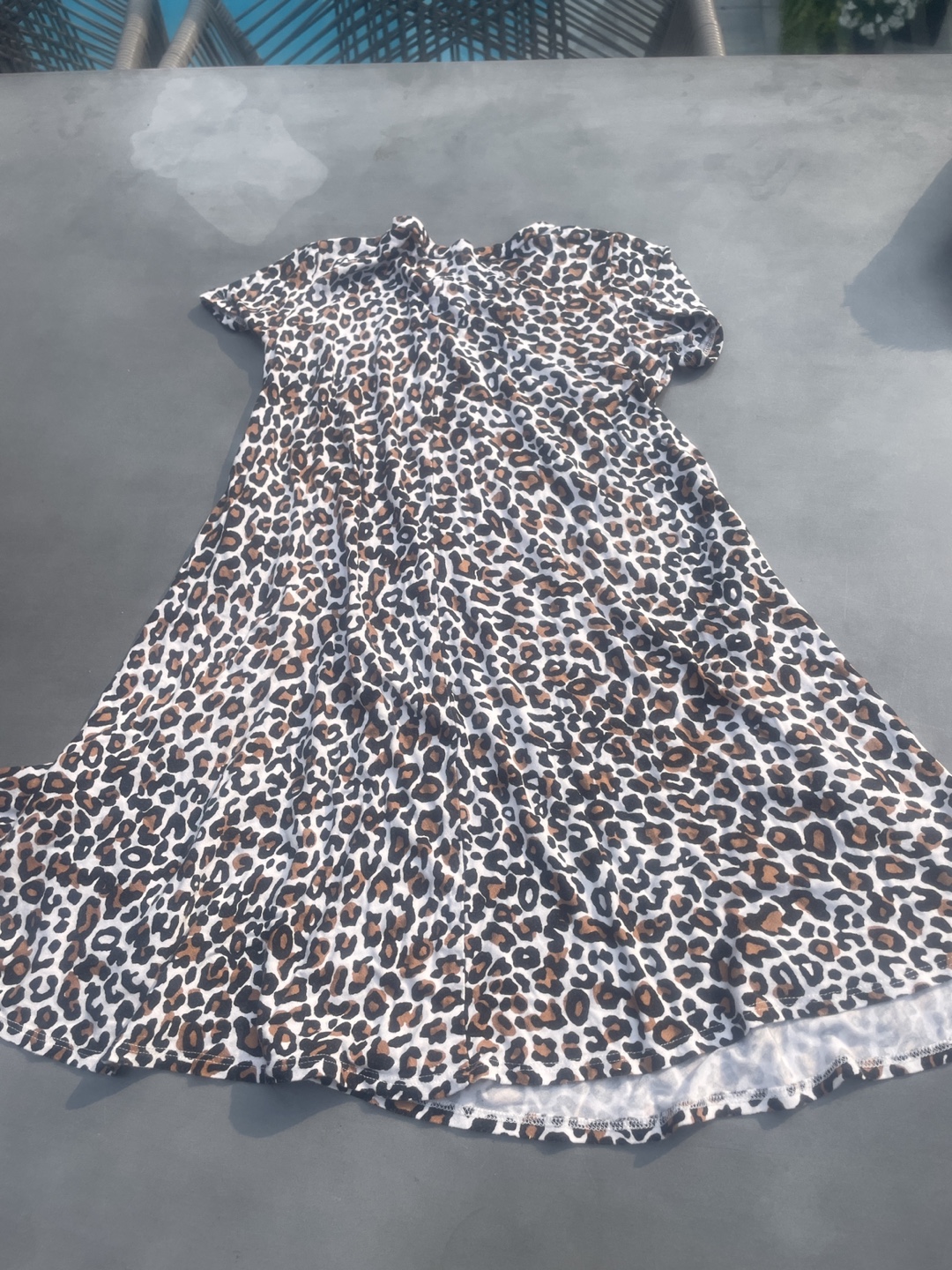 Nordstrom Leopard Print Dress - Size 7/8 - photo 3