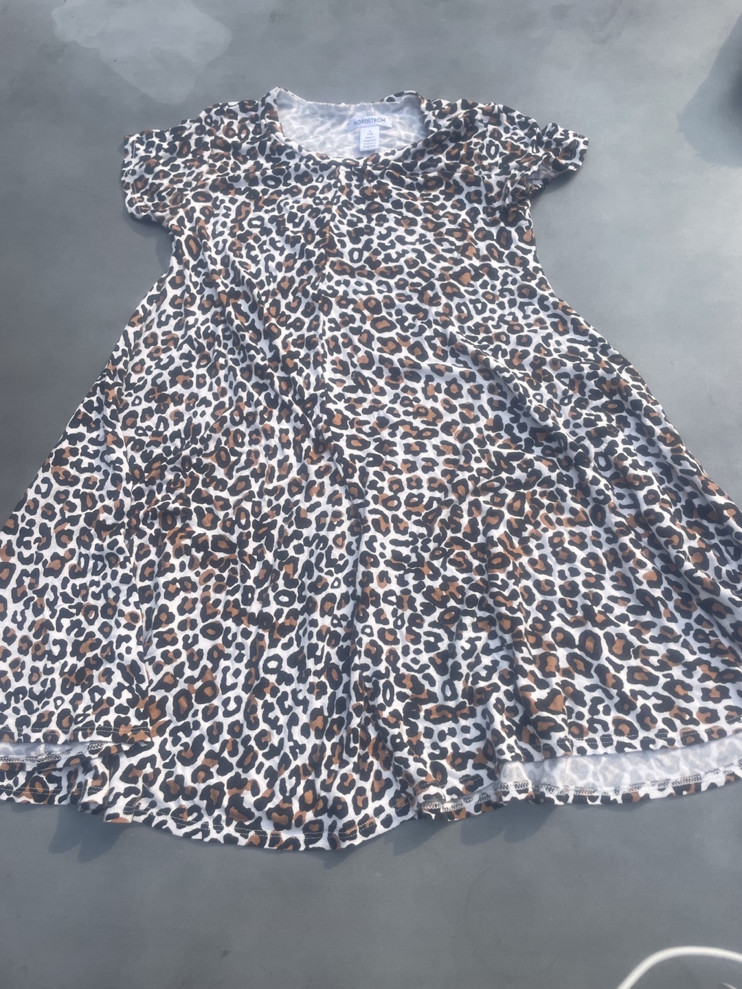 Nordstrom Leopard Print Dress - Size 7/8