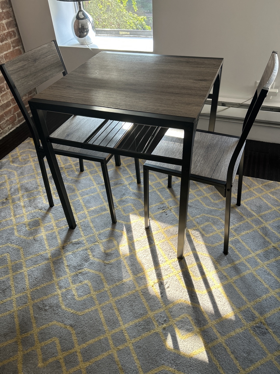 Dining Table Set with 2 Chairs - photo 2