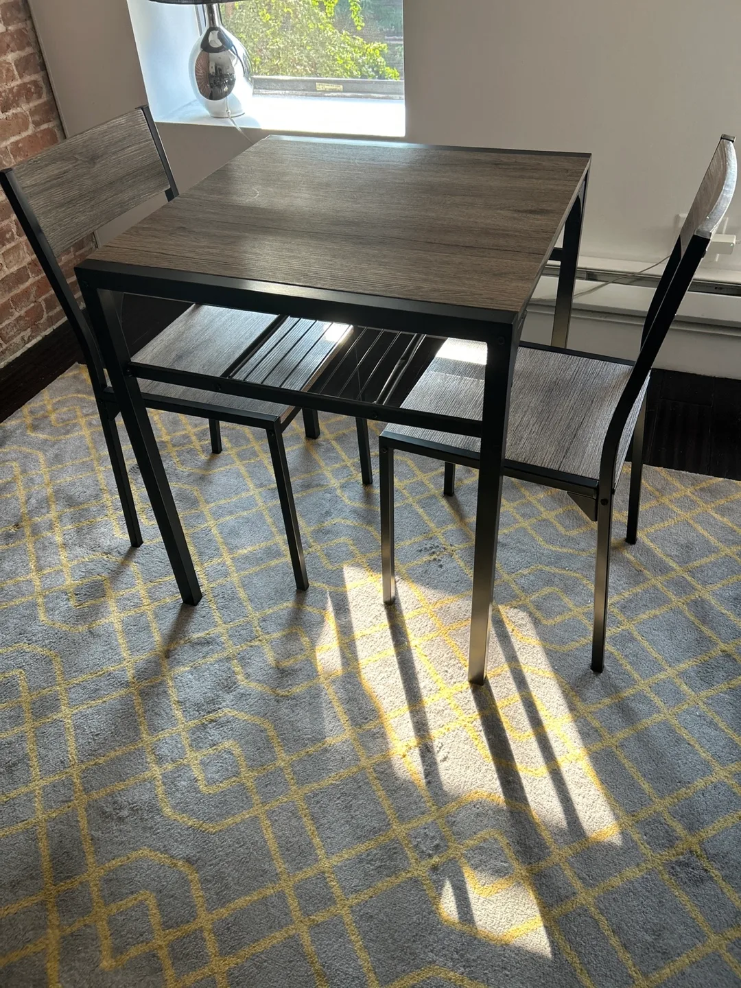 Dining Table Set with 2 Chairs image indicator(2)