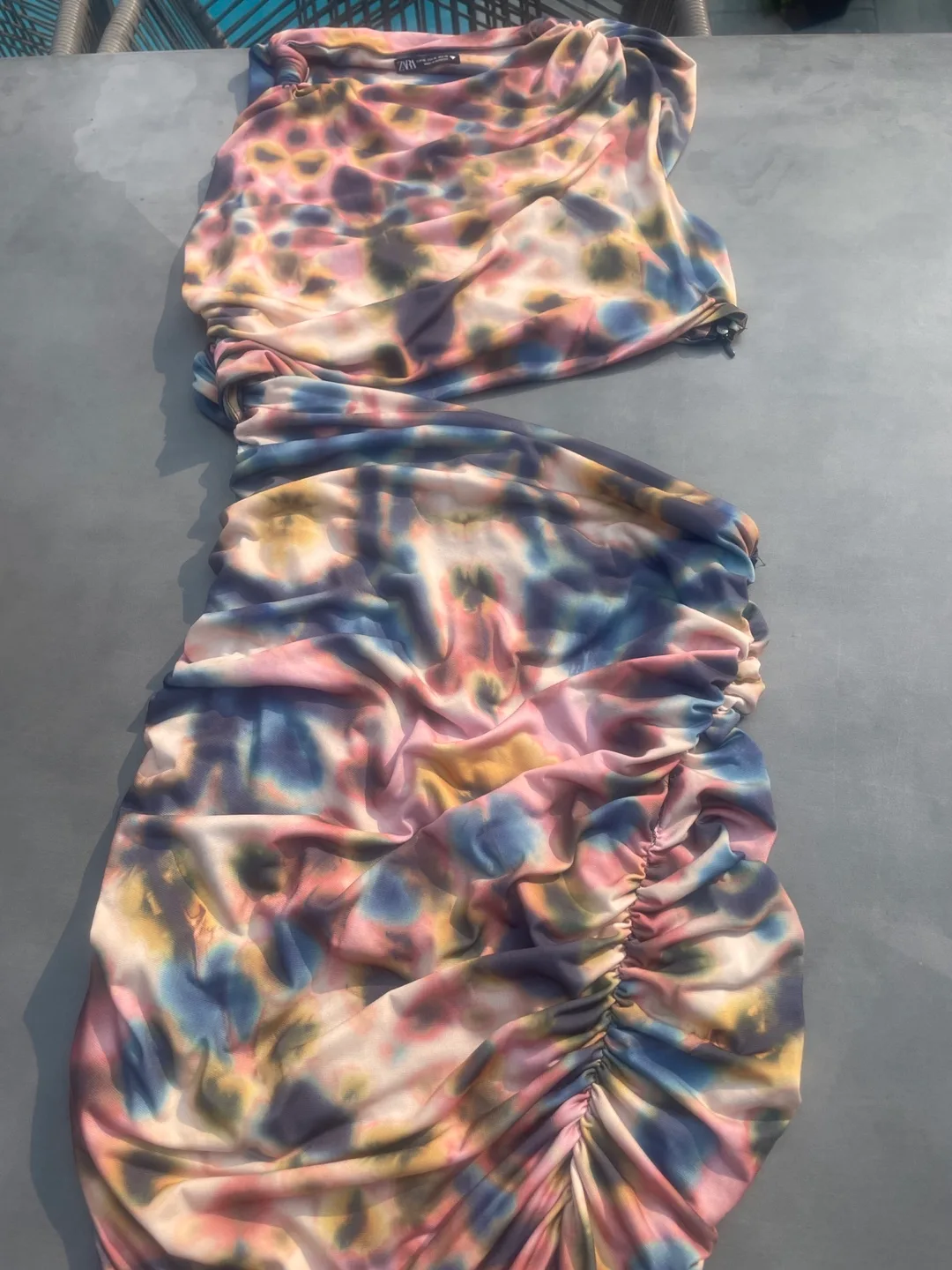 Zara Tie Dye Dress - Size Small thumbnail