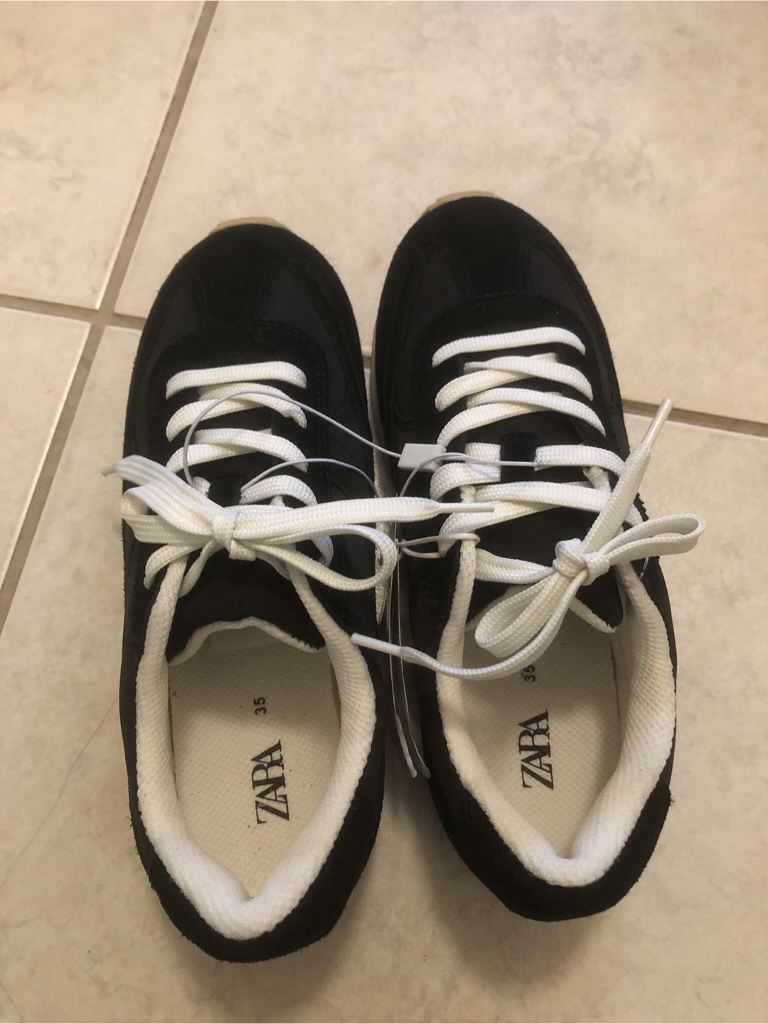 Zara Black Sneakers - Size 35 - photo 2