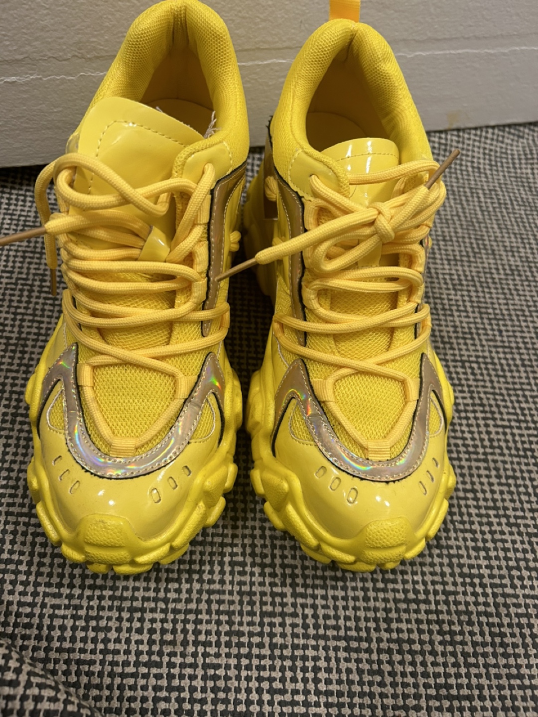 Yellow Fashion Sneakers Anthony Wang