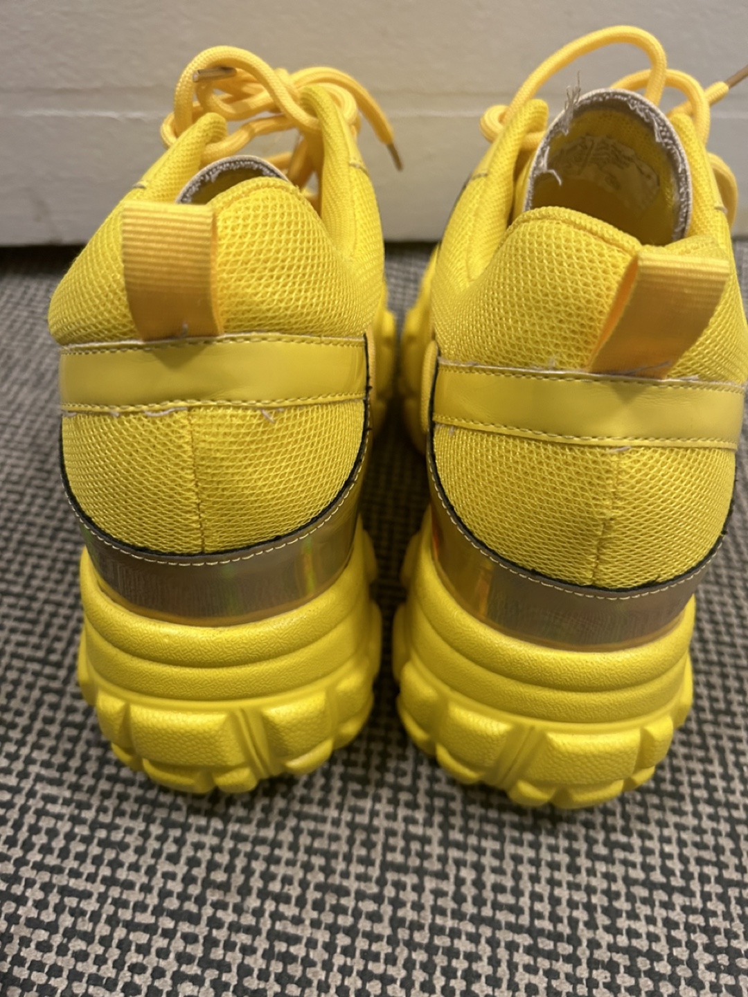 Yellow Fashion Sneakers Anthony Wang - photo 5