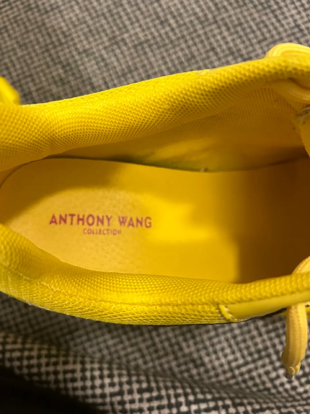 Yellow Fashion Sneakers Anthony Wang image indicator(8)
