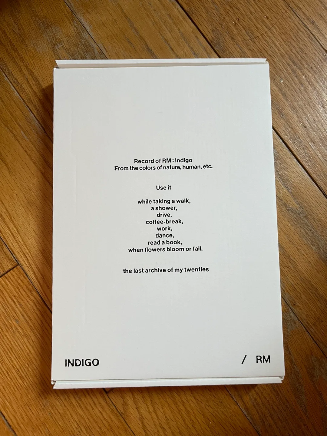 RM Indigo Album (BTS) thumbnail