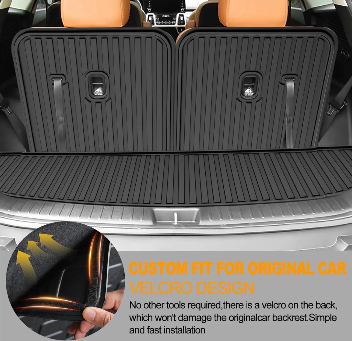 NEW 2020-2025 Kia Sorento All-Season Full Mat Set image indicator(10)