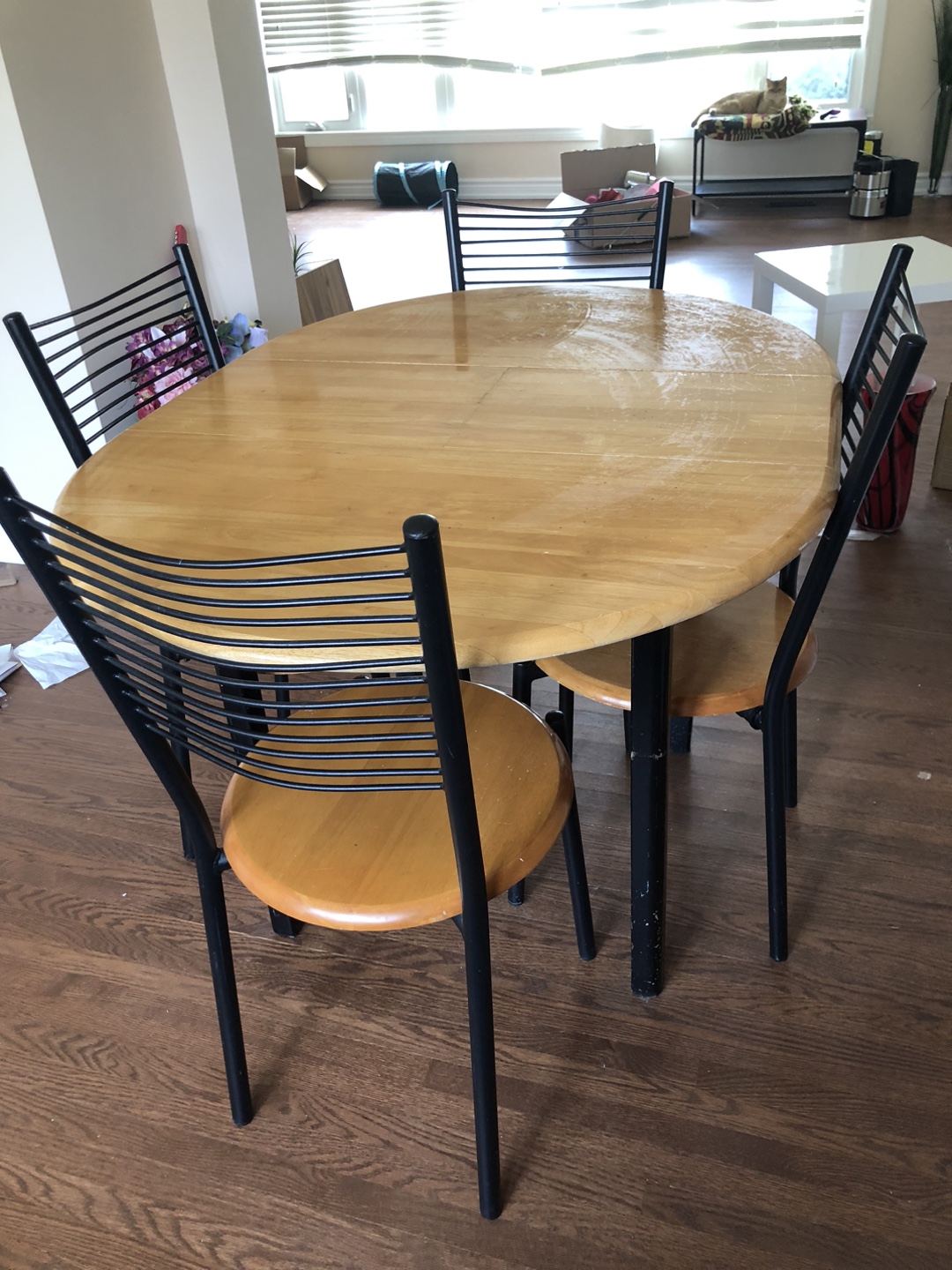 Dining Table Set with 4 Chairs - photo 2
