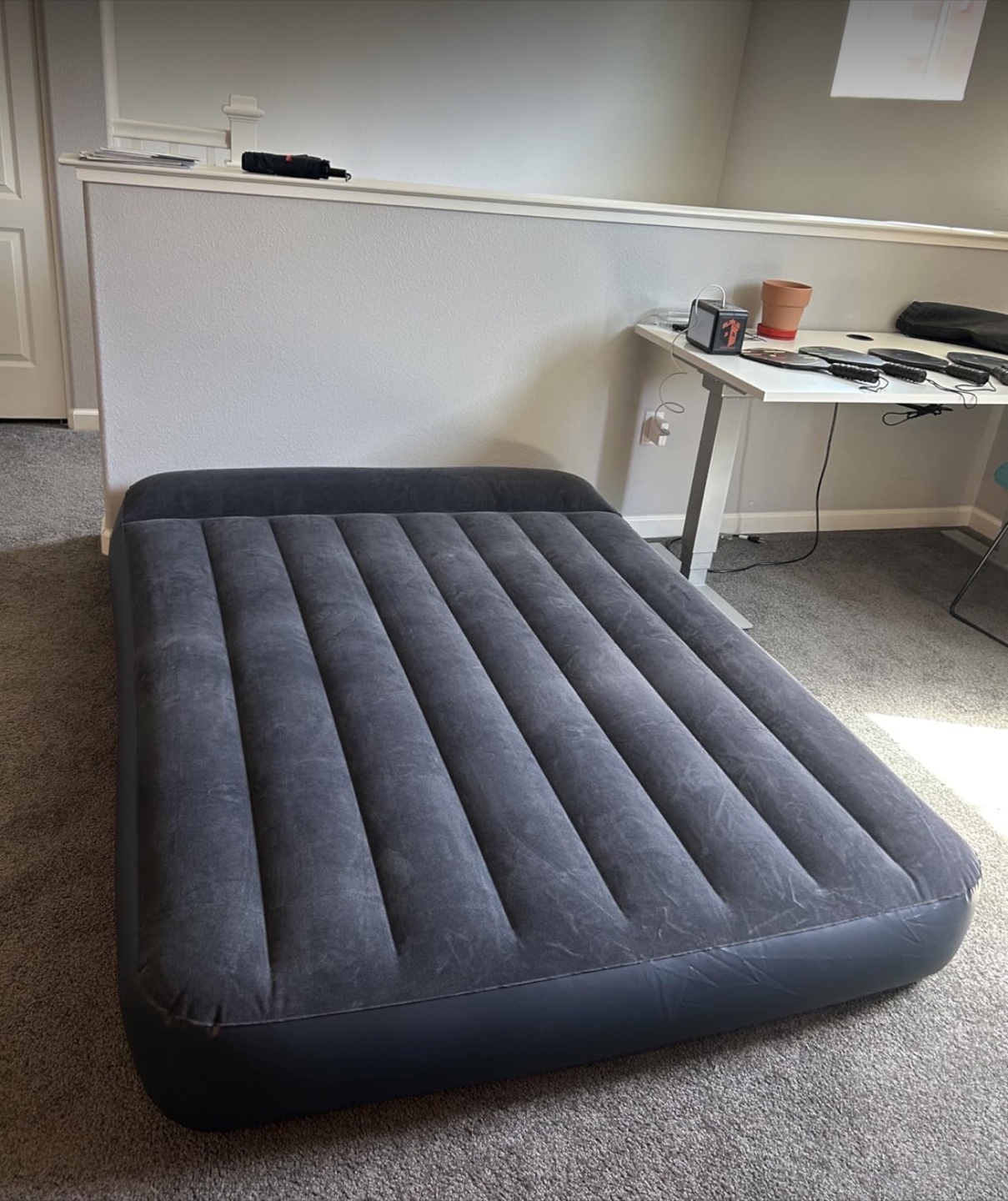 Intex Air Mattress w/ Built-In Pump - Queen
