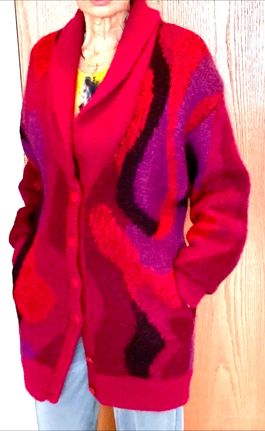 Gorgeous mohair Knit Cardigan/jacket thumbnail