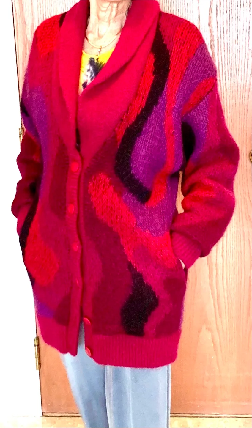 Gorgeous mohair Knit Cardigan/jacket thumbnail