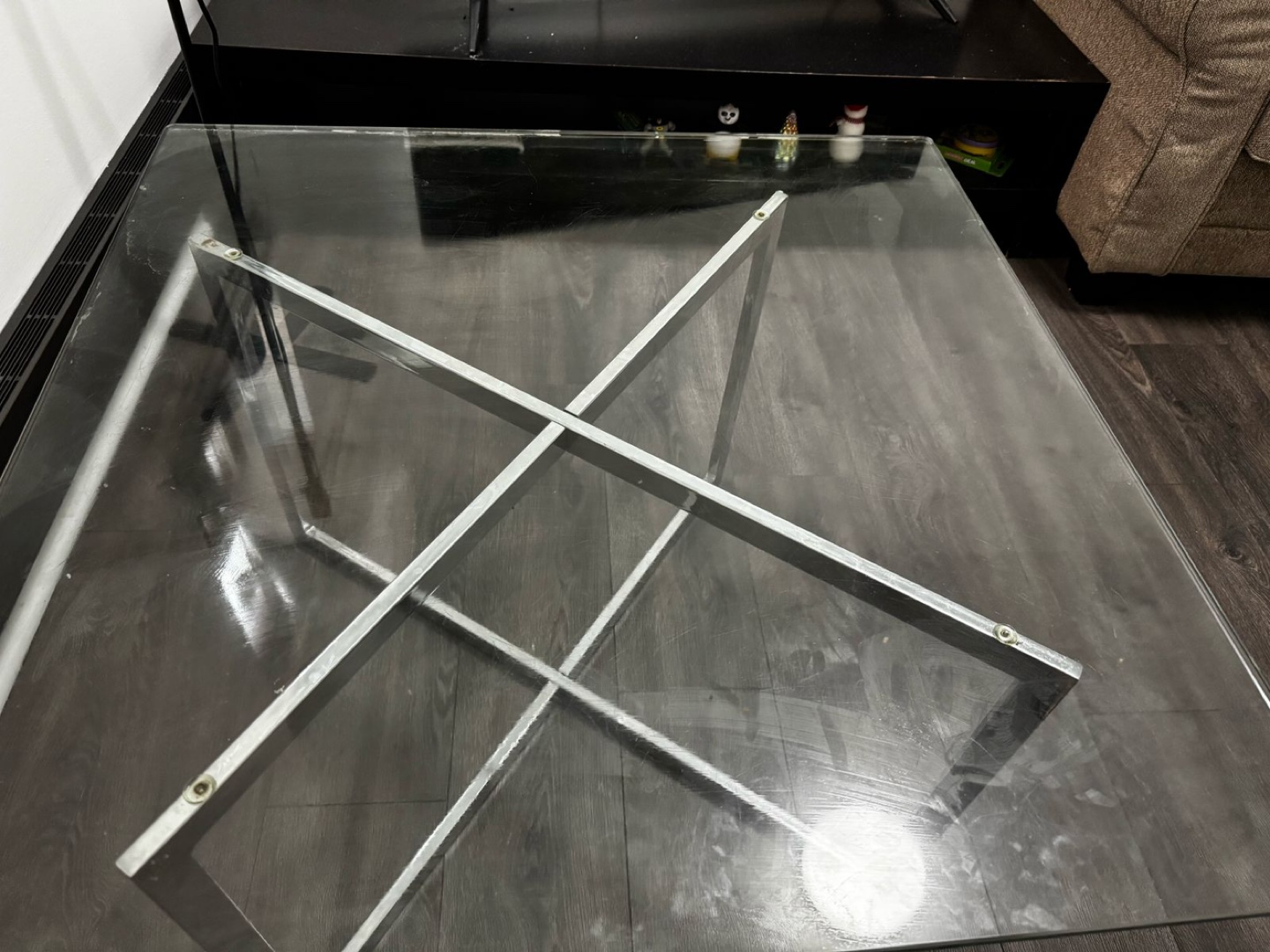 Glass Top Coffee Table - photo 2