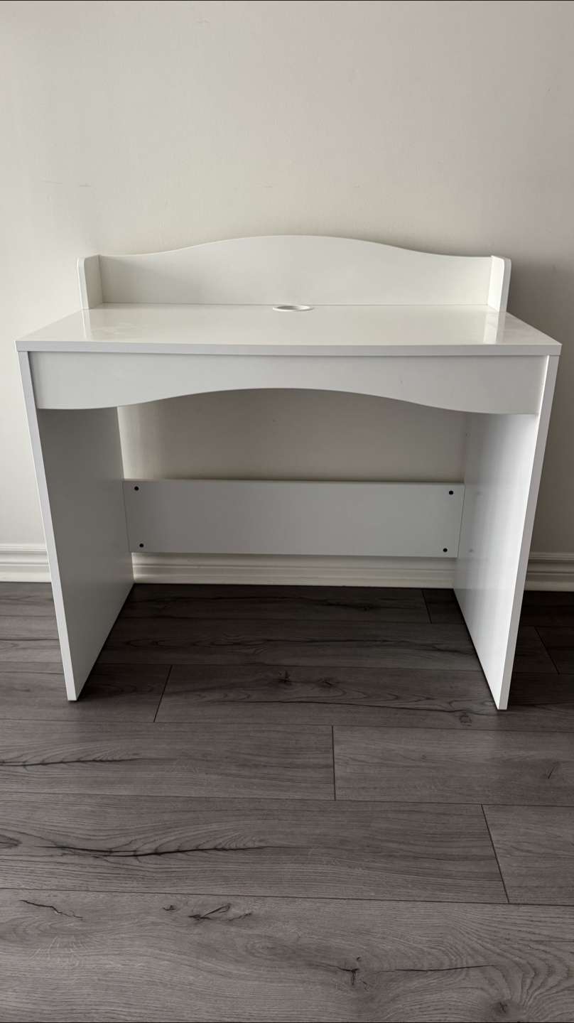 IKEA White Desk Computer table - photo 3