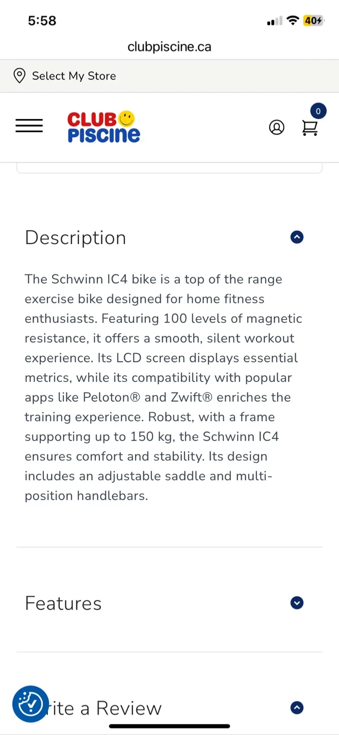 Schwinn IC4 Indoor Cycling Bike image indicator(6)