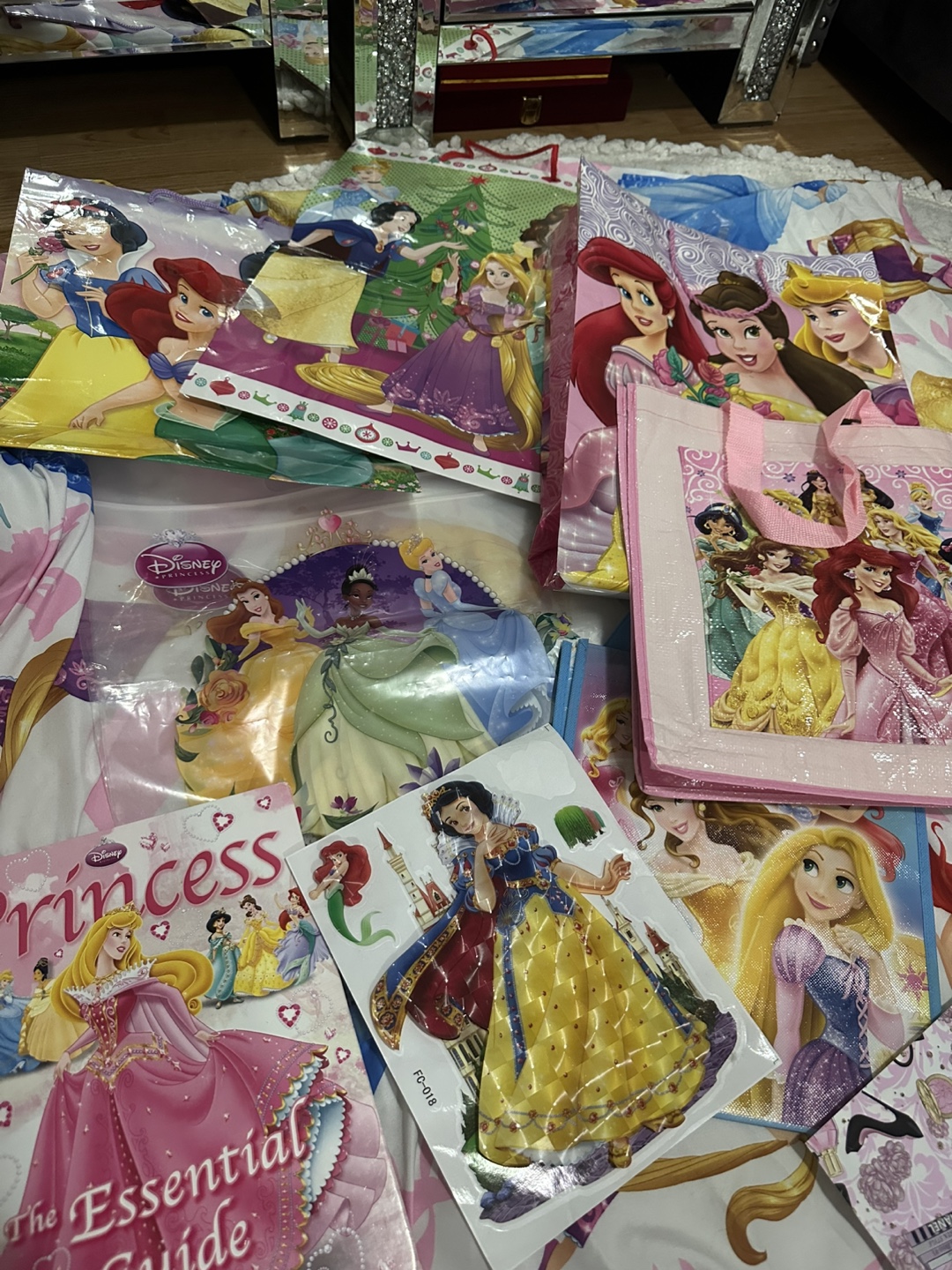 Disney Princess Books & Tote Bags