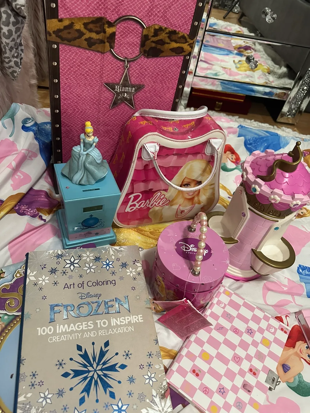 Disney Frozen Colouring Book & Barbie Bag thumbnail