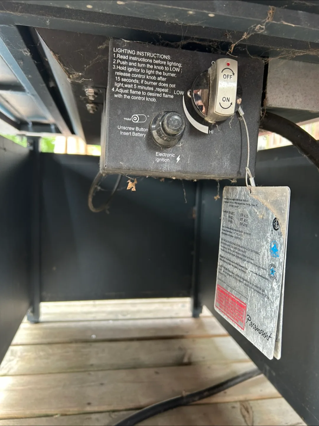 Paramount Convertible Fire Table image indicator(4)