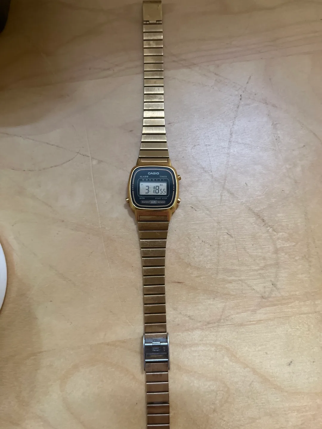 Casio Vintage Digital Watch - Gold image indicator(2)
