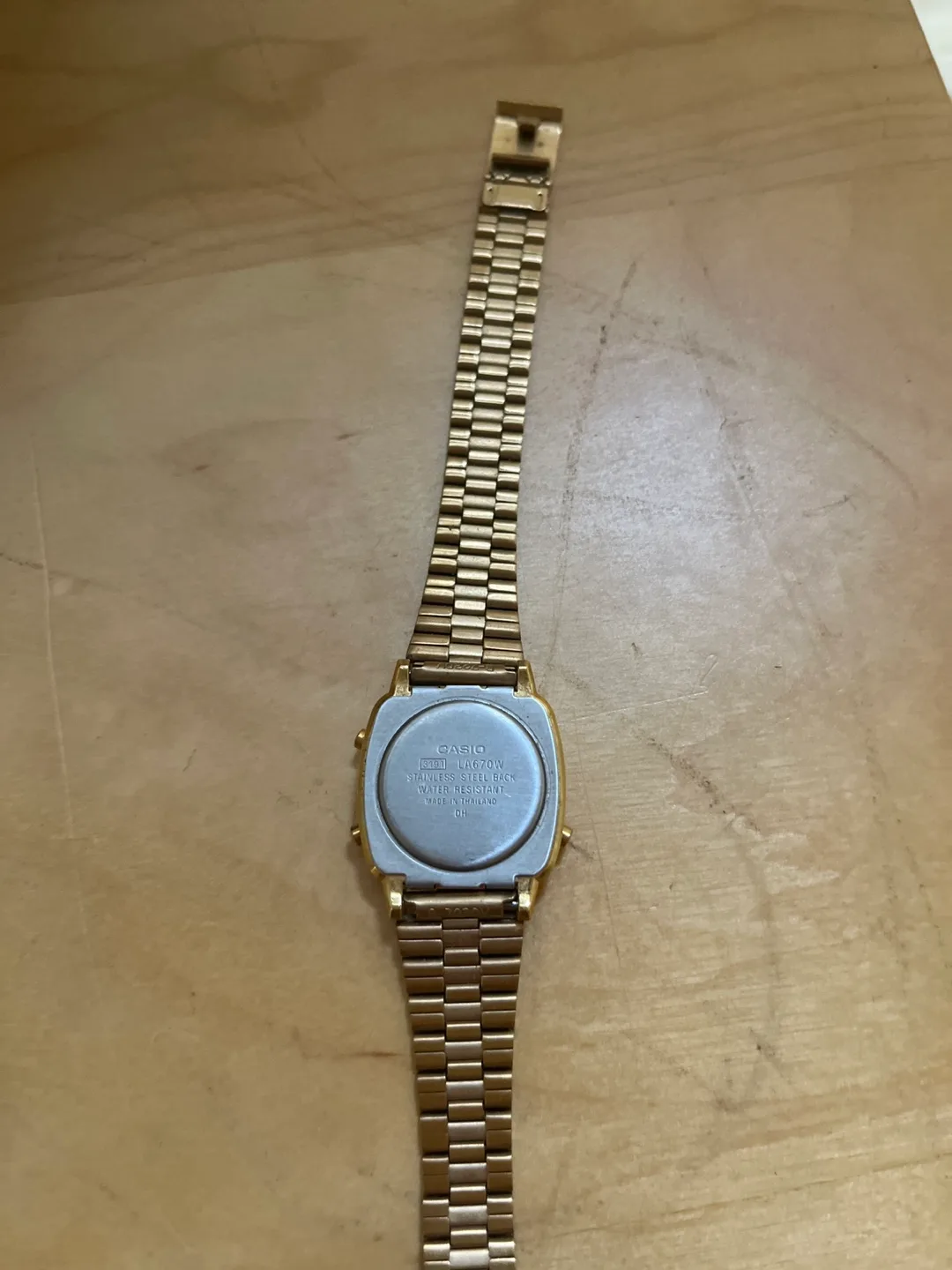 Casio Vintage Digital Watch - Gold image indicator(3)