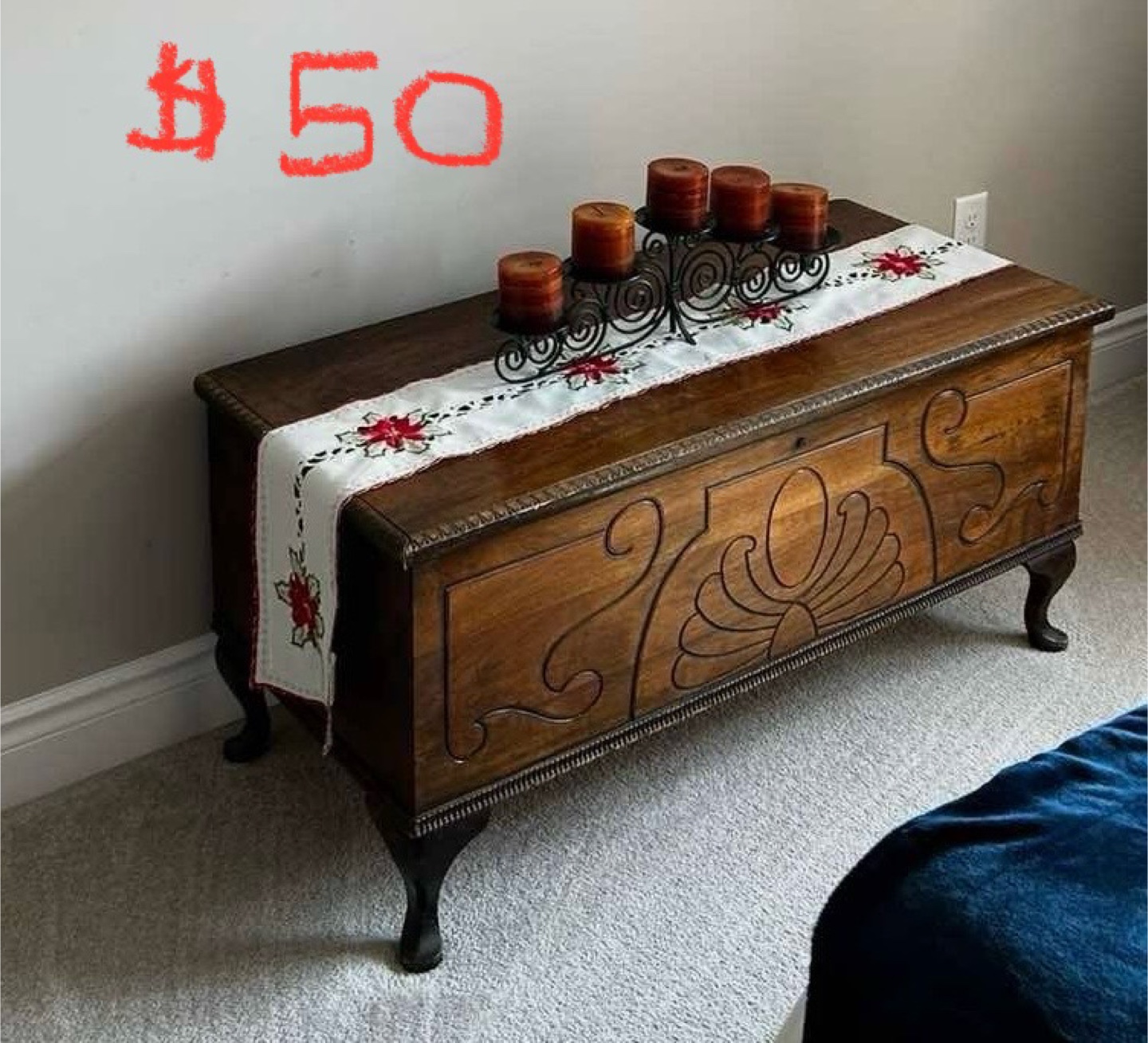 Wooden Cedar Chest