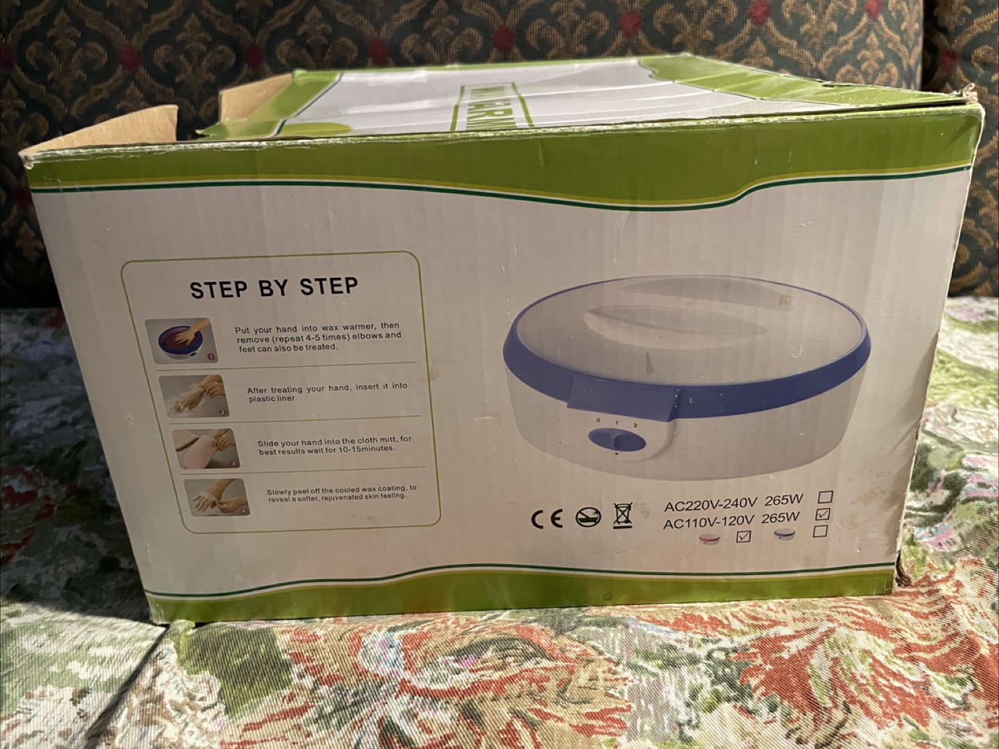 Ejiubas Paraffin Wax Machine for Hand and Feet - photo 5