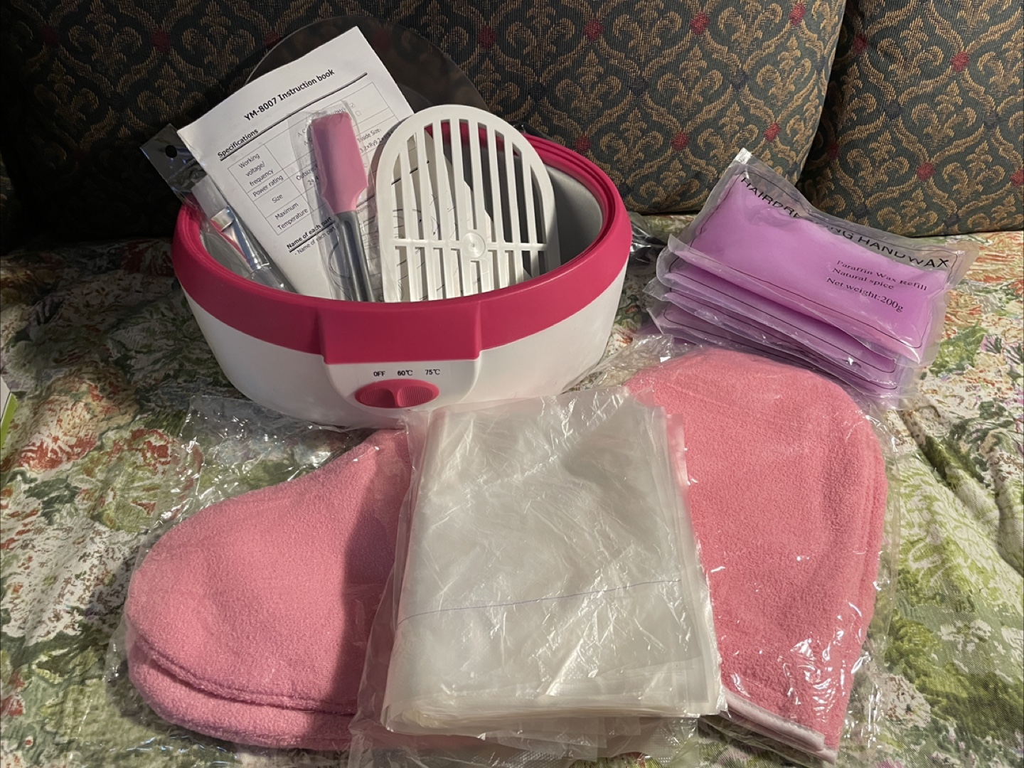 Ejiubas Paraffin Wax Machine for Hand and Feet - photo 2