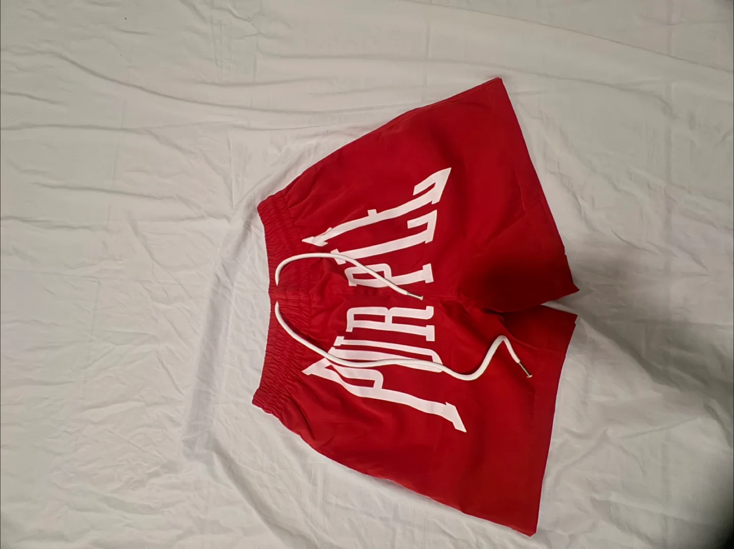 Purple brand shorts thumbnail