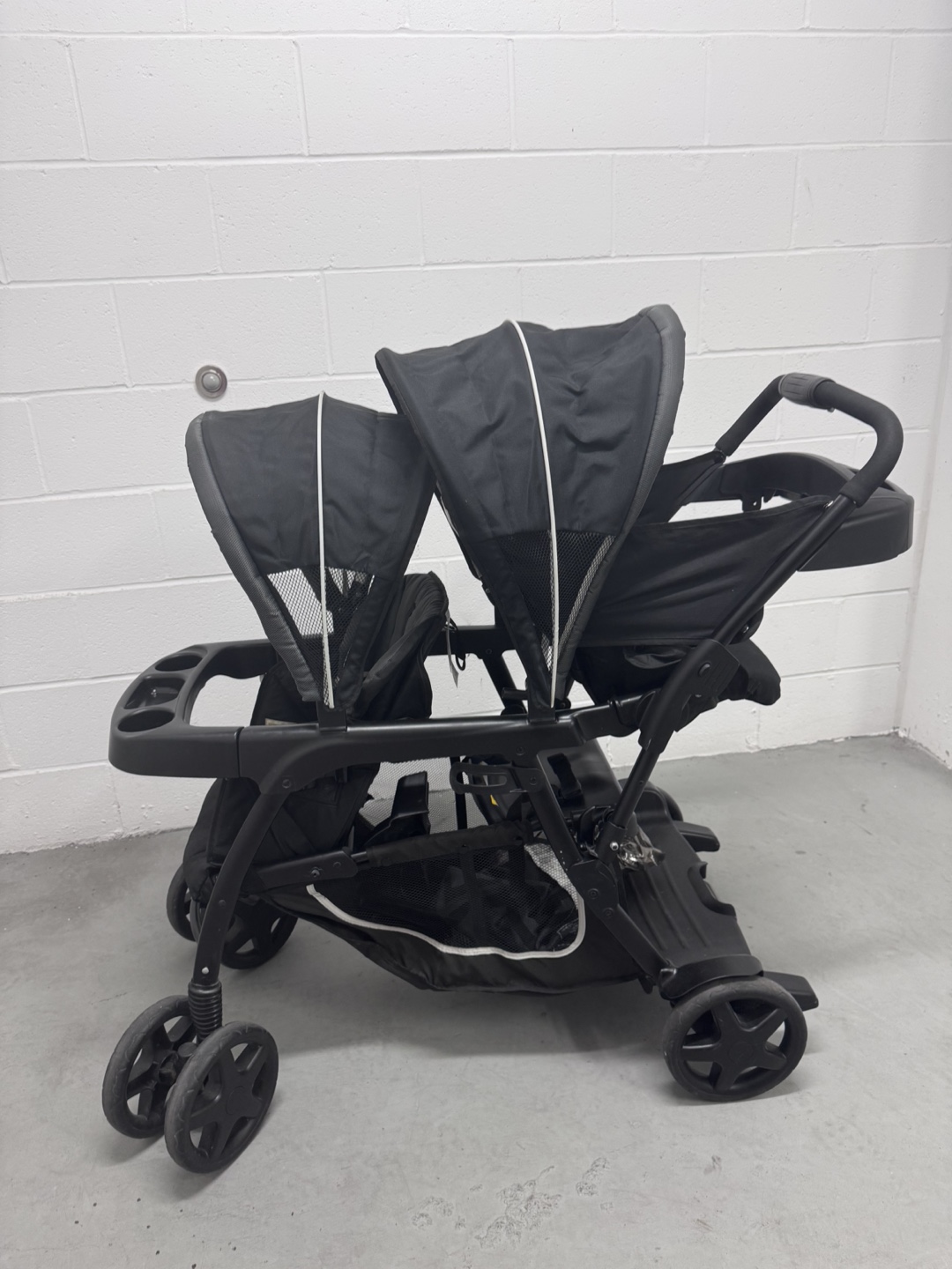 Graco DuoGlider Double Stroller - Black