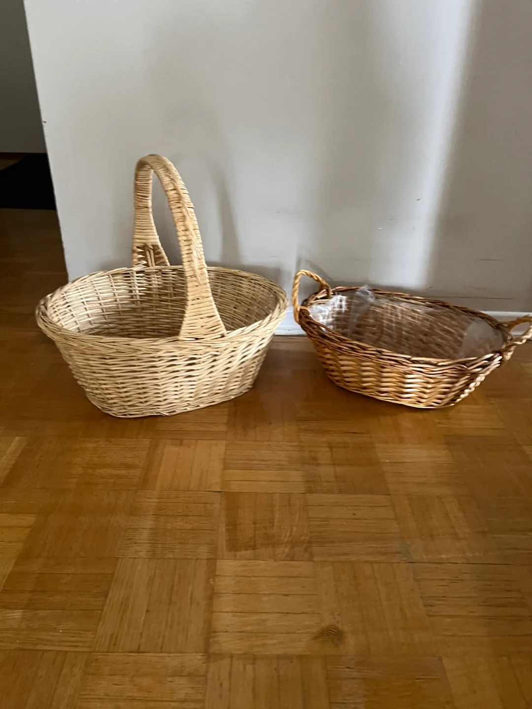 Wicker Baskets - Set of 2 thumbnail