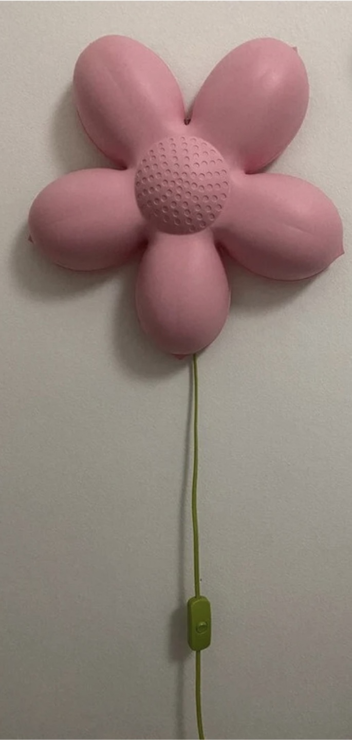 Pink Flower Wall Light - photo 3