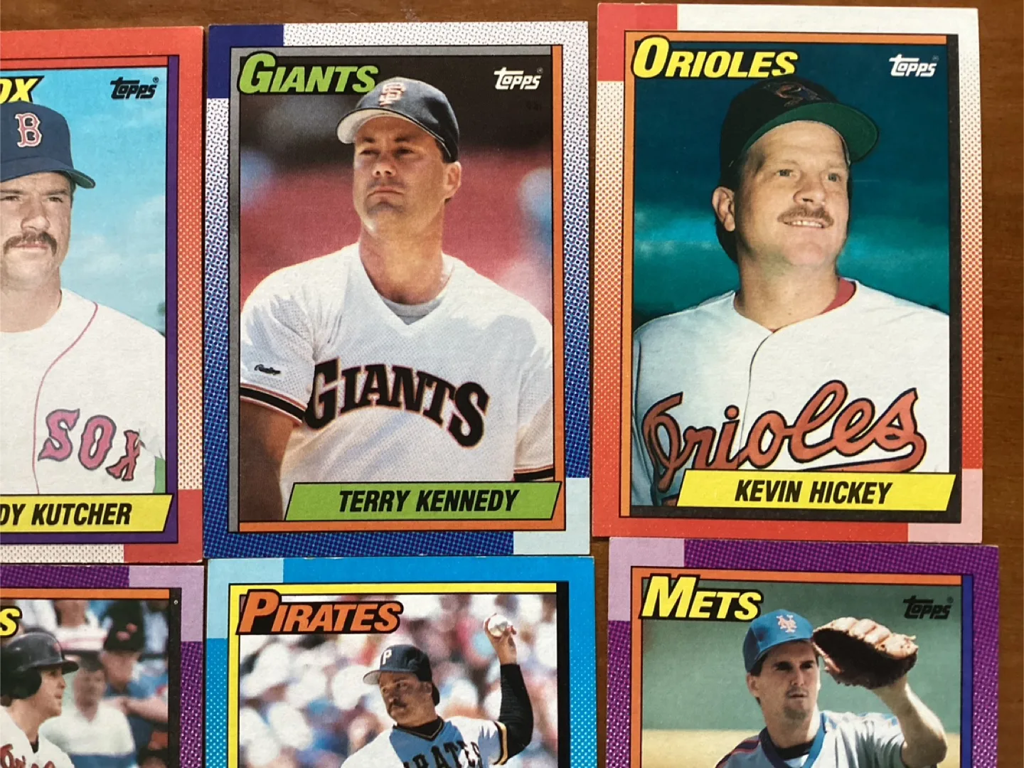 11. 1990 TOPPS MLB Trading Cards ! image indicator(3)