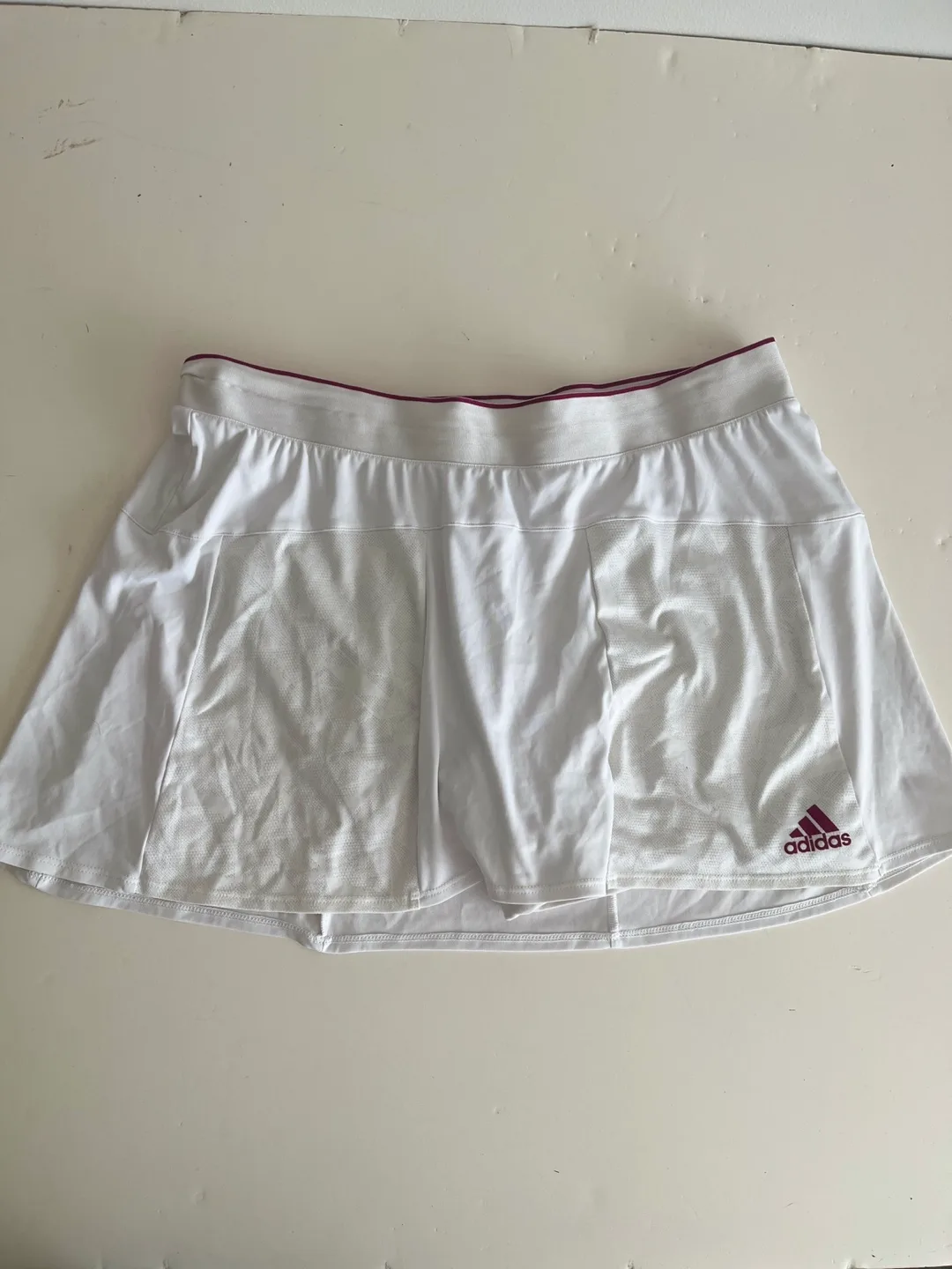 Adidas XL White Tennis Skirt thumbnail