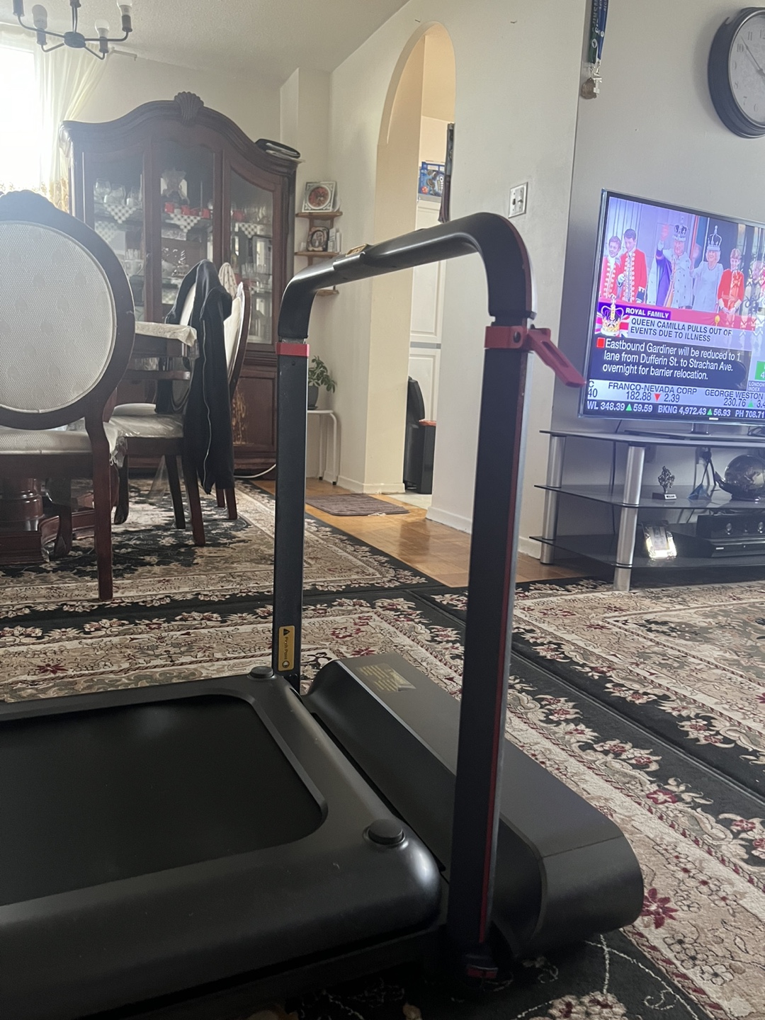 IQ SLIM FOLDABLE TREADMILL (BLACK) (ORIGINALLY $1200) - photo 5