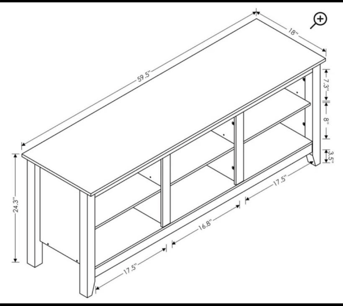 Better Homes & Gardens Granary Modern Farmhouse TV Stand - photo 3