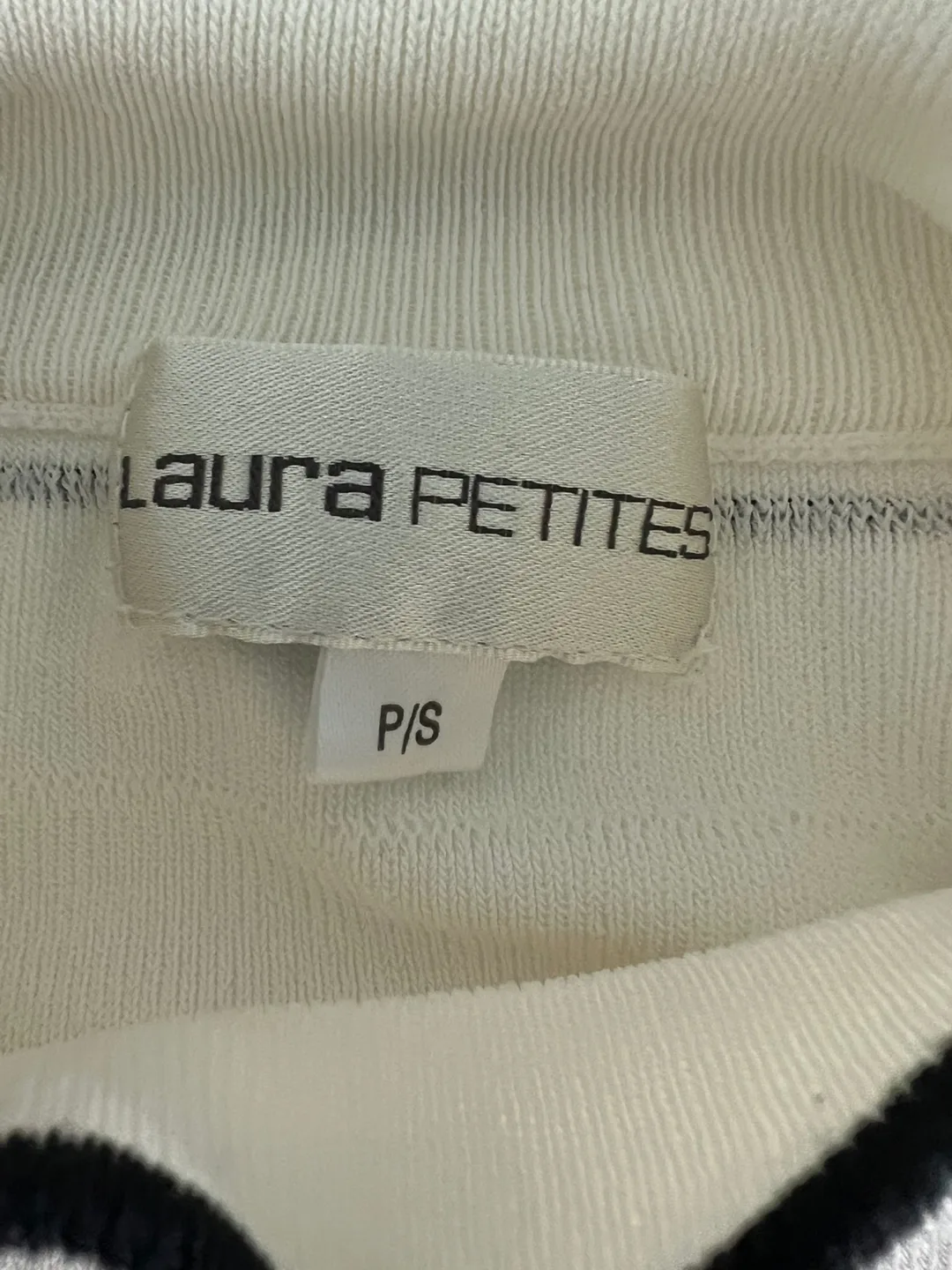 Laura Petites Striped Sleeveless Top - Size P/S image indicator(3)